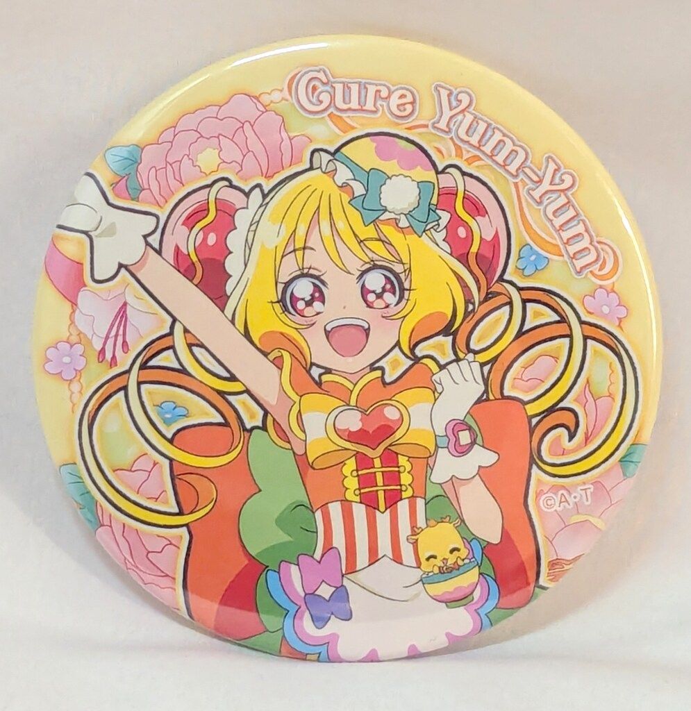 プリキュア 缶バッジ ヤムヤム プリキュア キュアヤムヤム 缶バッジ - メルカリ