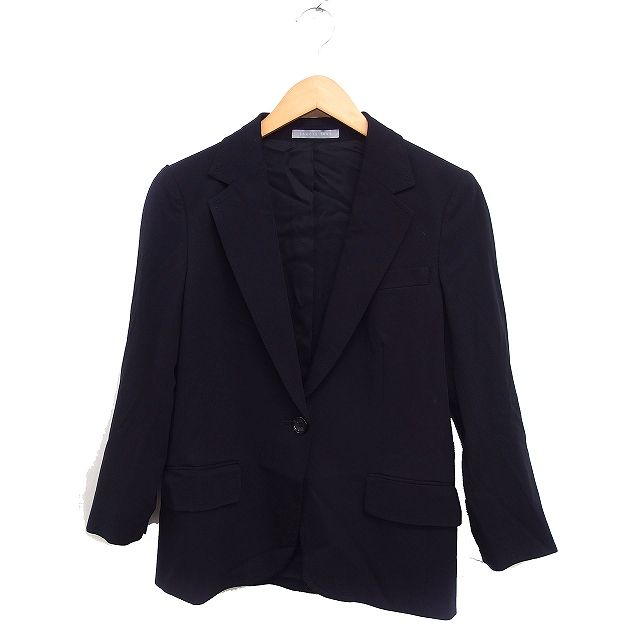 【新品タグ付き】セオリーリュクス　テーラードジャケットサイズ38 セオリーリュクス テーラードジャケット 大きめサイズ 黒 クリーニング