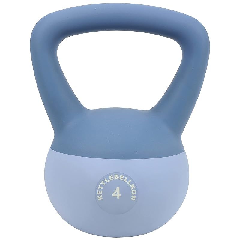 KETTLEBELLKON(ケトルベル魂) KETTLEBELLKON（ケトルベル魂）ソフトケトルベル (4kg/ブルー) - メルカリ