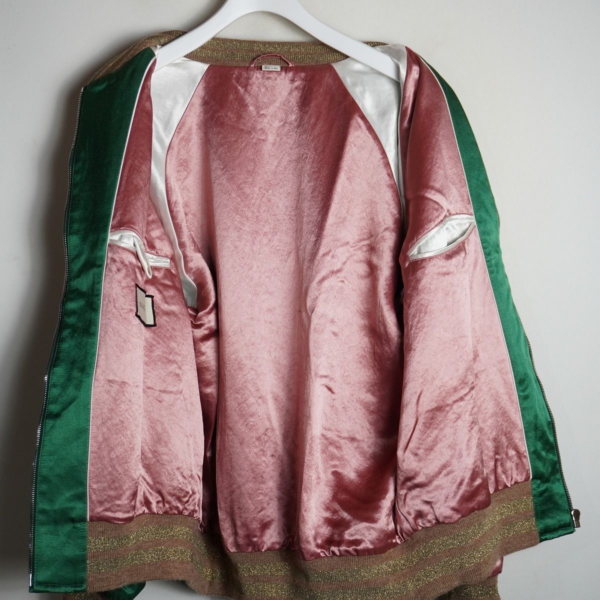 レア品！！GUCCI グッチ　フォックスカラー　コットンジャケット GUCCI（グッチ） 【値下げ】GUCCI トムフォード期 レザージャケット