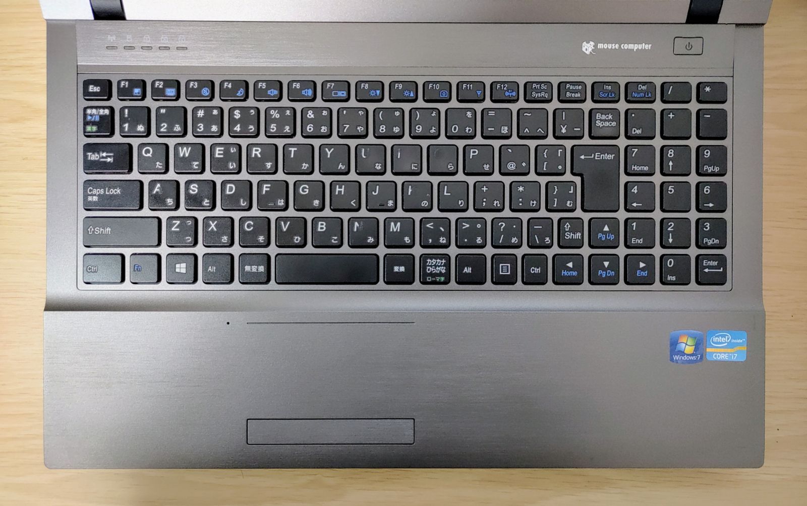 mouse computer Corei7 メモリ8GB SSD256GB mouse computer Corei7 メモリ8GB SSD256GB 大画面 DVD光学ドライブ