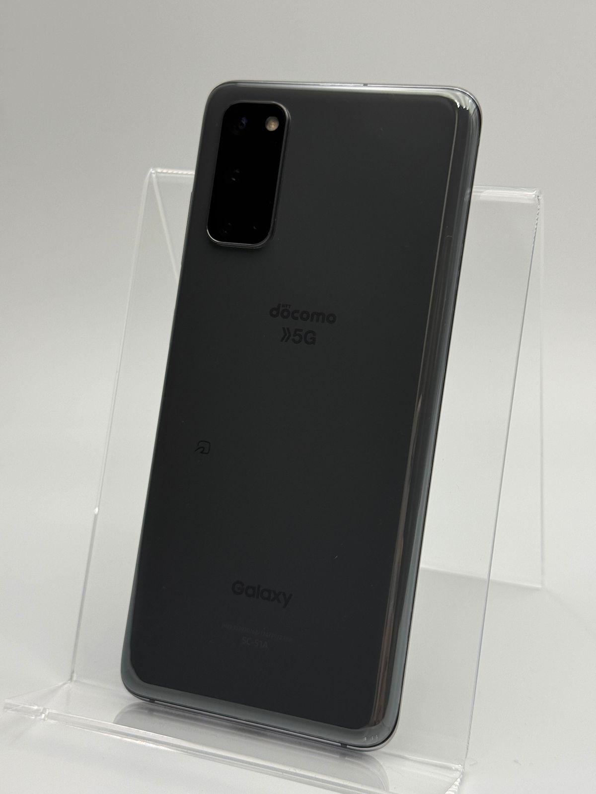 訳あり】Galaxy S20 5G SC-51A コスミック グレー SIMフリー 白ロム