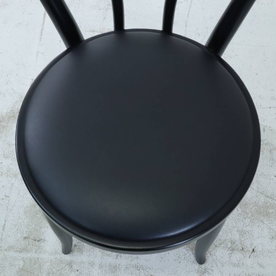 秋田木工 IDC大塚家具 No.16 ベントウッド ダイニングチェア ブラック