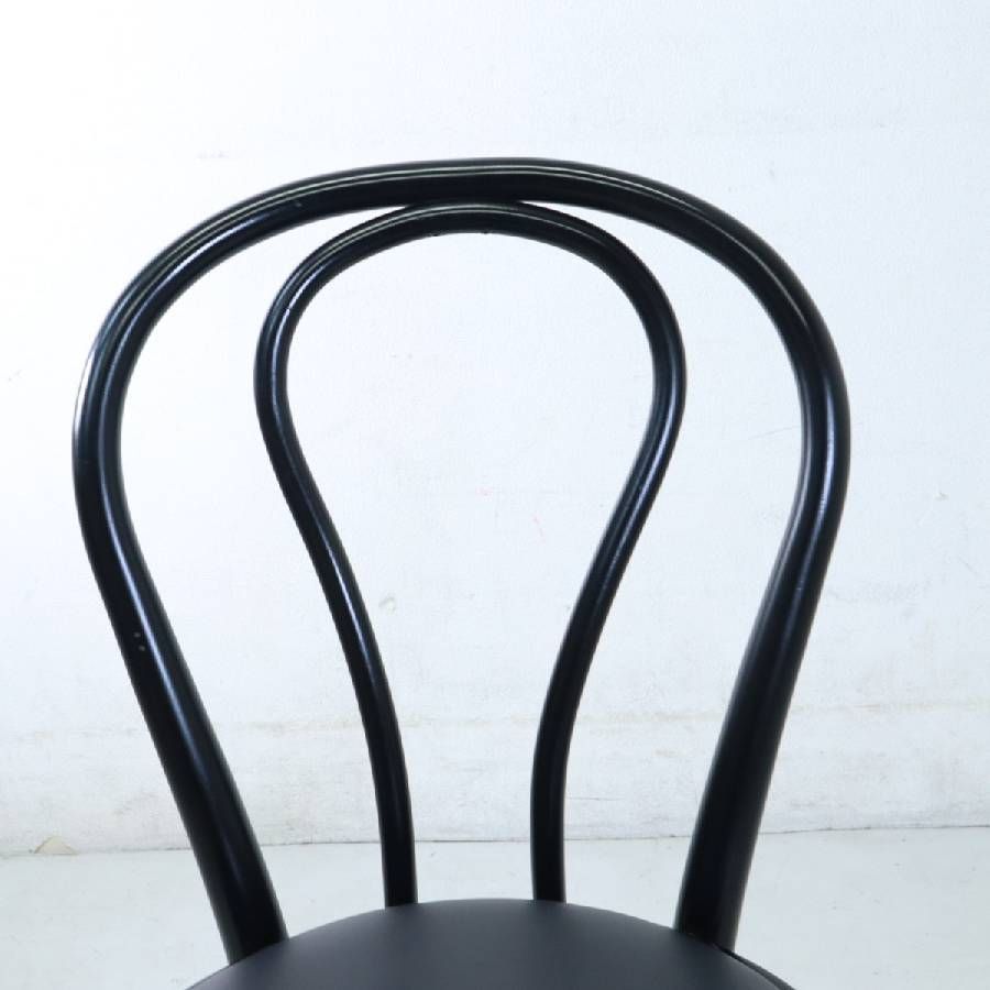秋田木工 IDC大塚家具 No.16 ベントウッド ダイニングチェア ブラック