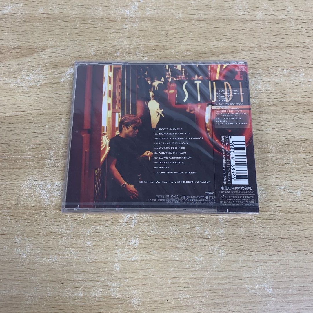 ○01)【1点限り!】【未開封】山根康広/Yasuhiro Yamane/On The Back