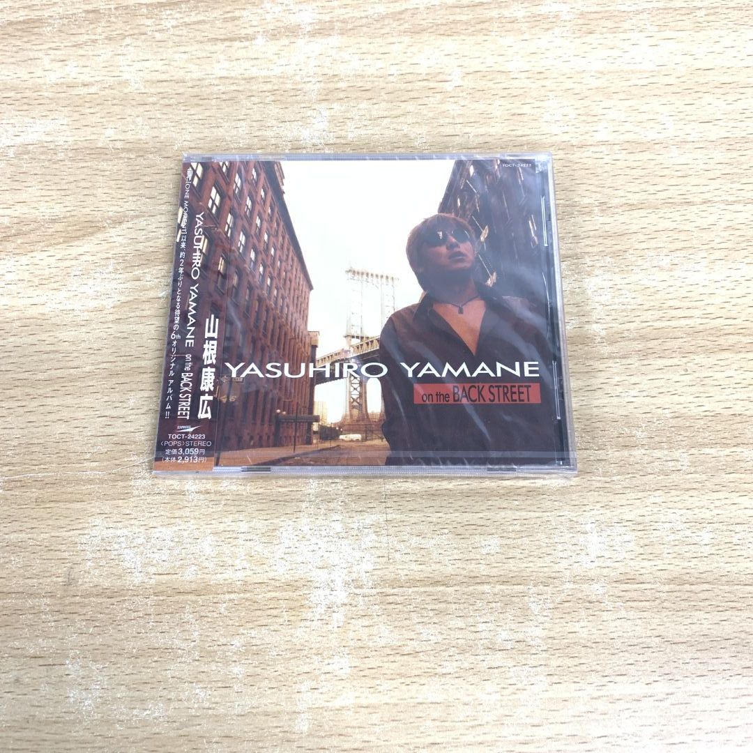 ○01)【1点限り!】【未開封】山根康広/Yasuhiro Yamane/On The Back