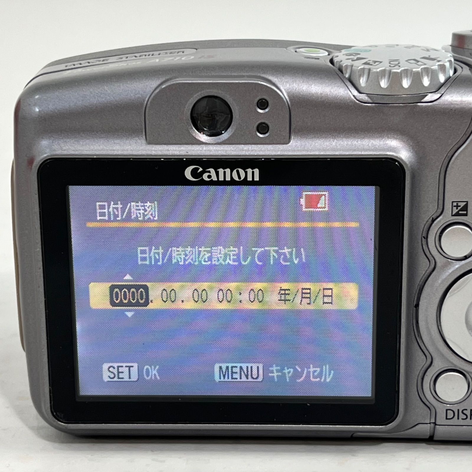 Canon PowerShot A710 IS デジタルカメラ SDカード・ケース付き
