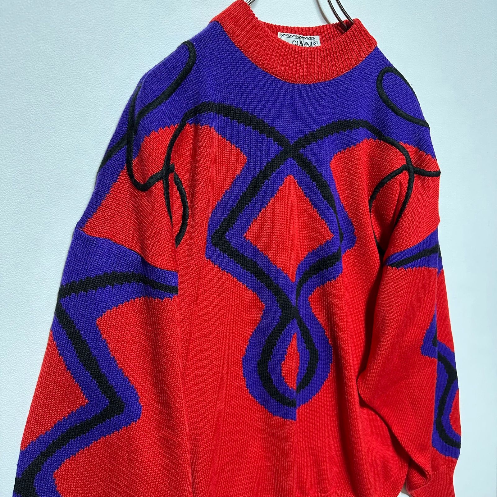 90s GIANNI VERSACE ジャンニヴェルサーチ イタリア製 総柄 XL