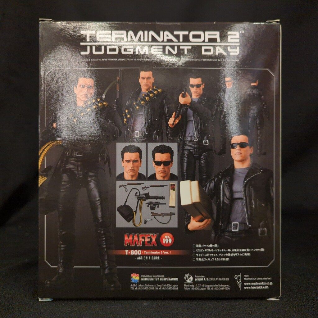 メディコム トイ MAFEX T-800 (TERMINATOR 2 VER) 199 【公式通販】