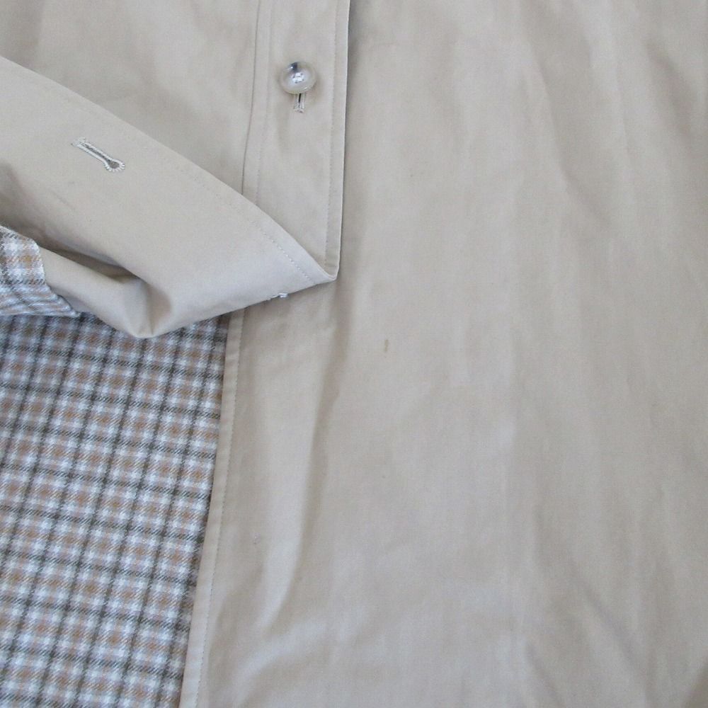 イブサンローラン チェックのフレアコート YVES SAINT LAURENT イヴ