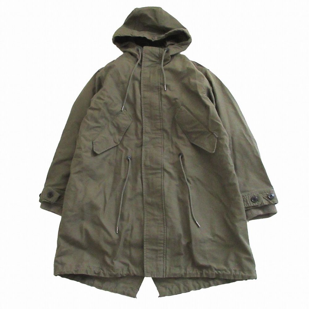 DIESEL ディーゼル 2WAY ライナー付き ミリタリー モッズコート L DIESEL ディーゼル 3WAY ライナー付き ミリタリー モッズコート R