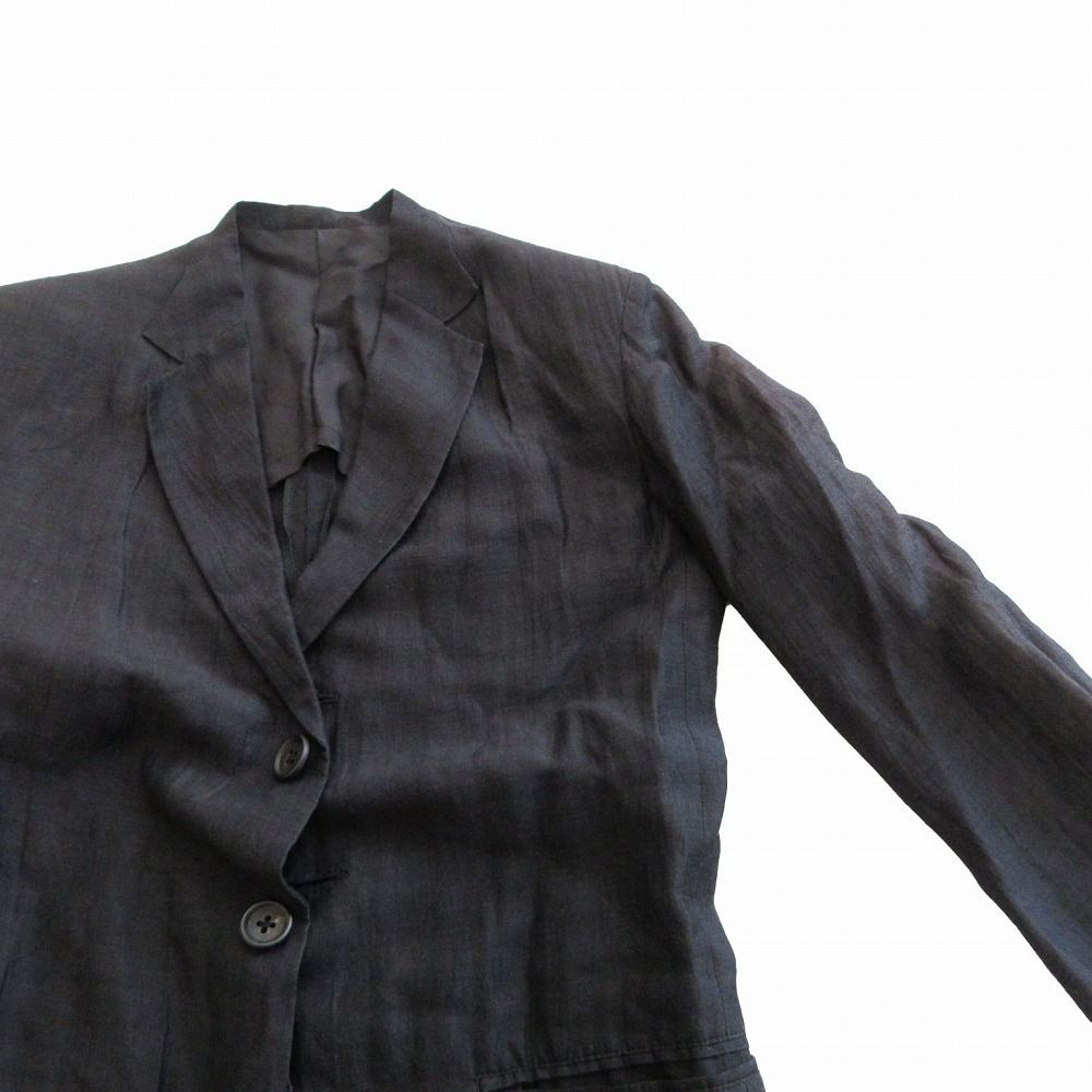 Ys ワイズ ヨウジヤマモト 04SS リネン混 テーラードジャケット 3B