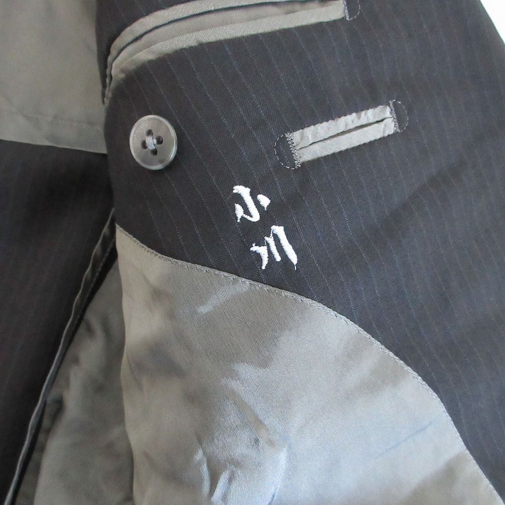 BURBERRY LONDON バーバリーロンドンsuper120s ストライプ柄 スーツ