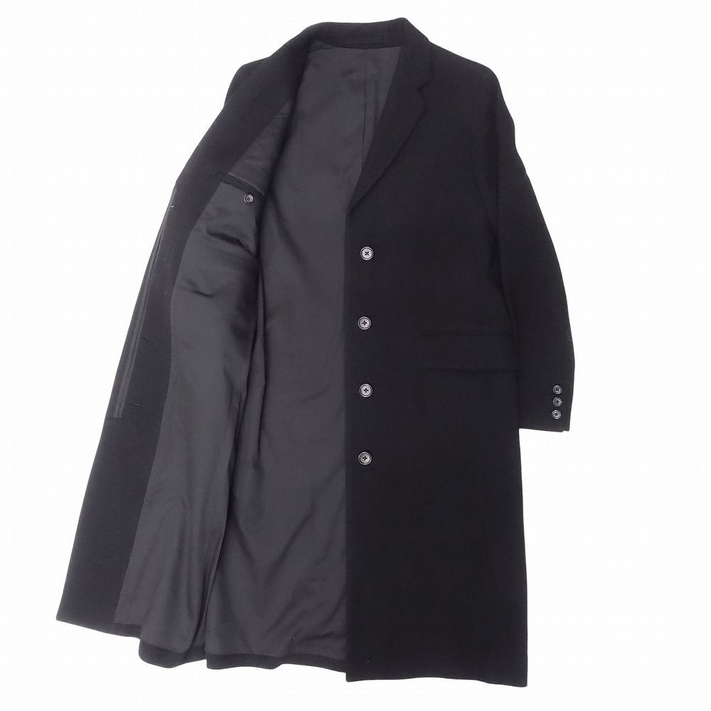 MARGARET HOWELL ウールロングコート 比翼 上質 MARGARET HOWELL マーガレットハウエル チェスターコート 比翼