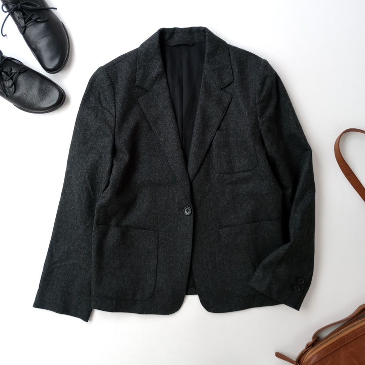 MARGARET HOWELL × FOX BROTHERS マーガレットハウエル ウール 毛 100