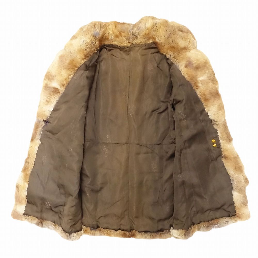 ミンクファー 毛皮 コート ジャケット ミドル丈 リアルファー 本毛皮