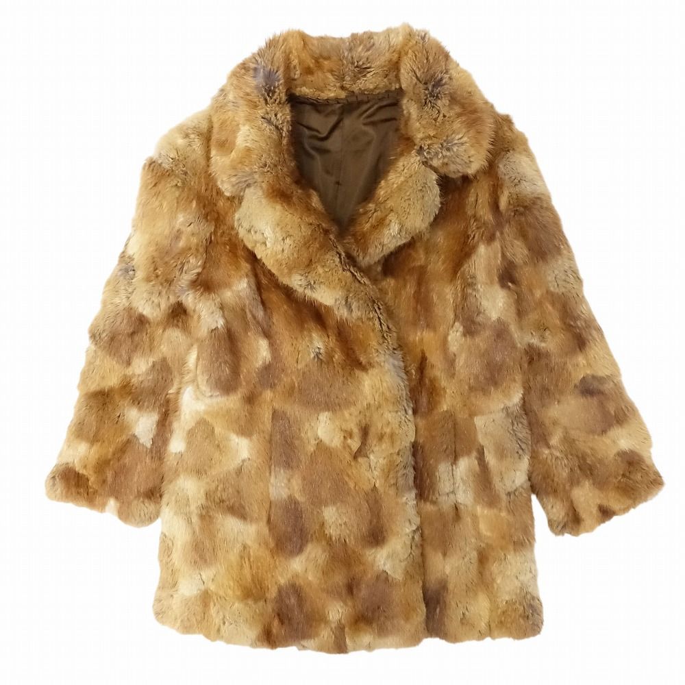 ミンク毛皮ファーコート11号サイズ ミンク毛皮ファーコート11号サイズ ミンクファー✨毛皮 コート 11号