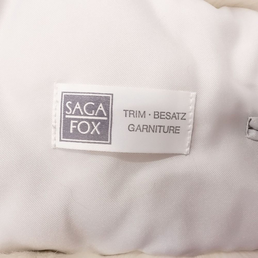 美品 SAGA FOX サガフォックス ファー ティペット 毛皮 マフラー