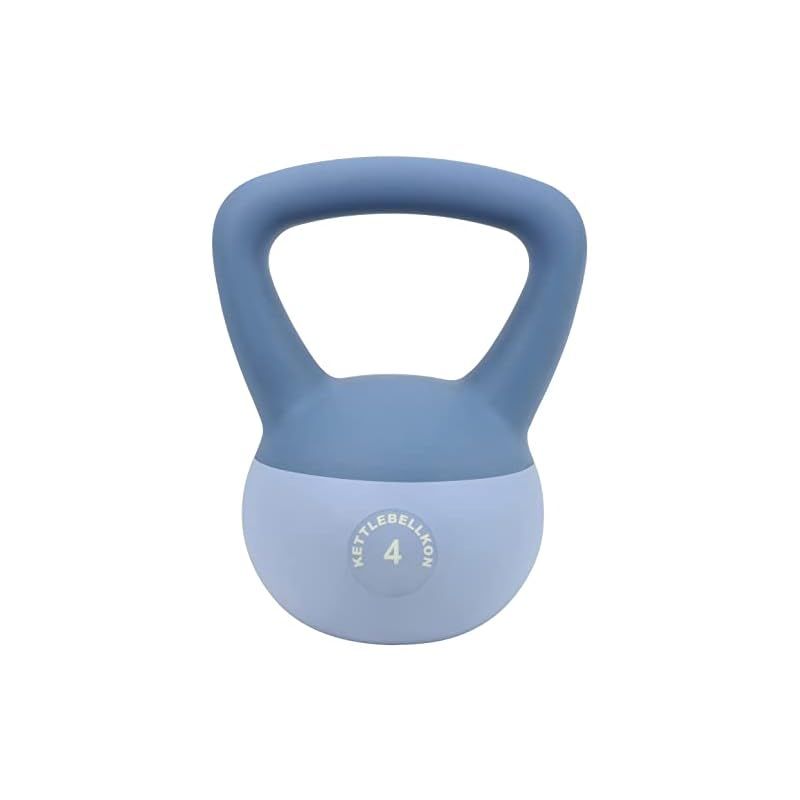 KETTLEBELLKON（ケトルベル魂）ソフトケトルベル (4kg/ブルー) 0 