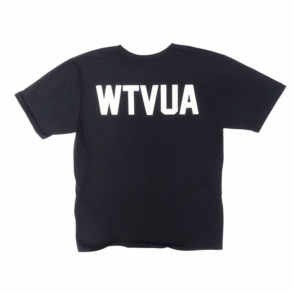 ダブルタップス WTAPS WTVUA TEE ロゴ 両面 プリント Tシャツ 