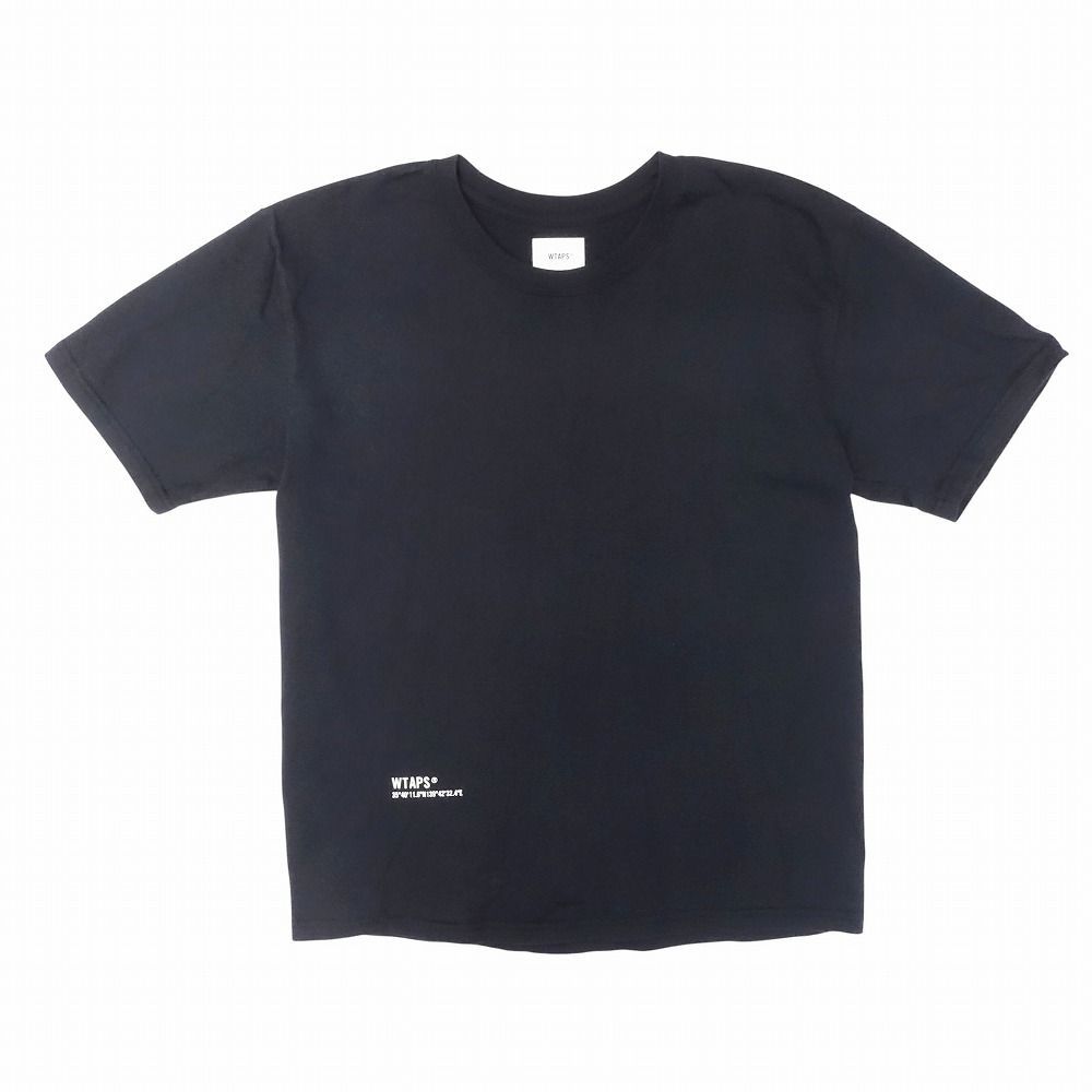 ダブルタップス WTAPS WTVUA TEE ロゴ 両面 プリント Tシャツ 