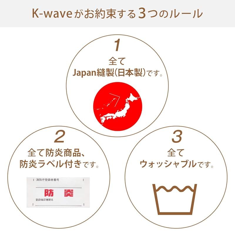 カーテンくれない 1級 遮光カーテン「K-wave-D-plain」 日本製 防炎 ラベル付【40色×140サイズ】 節電対策に 保温 保冷 断熱 遮熱 エクリュ 幅150×丈185cm×2枚
