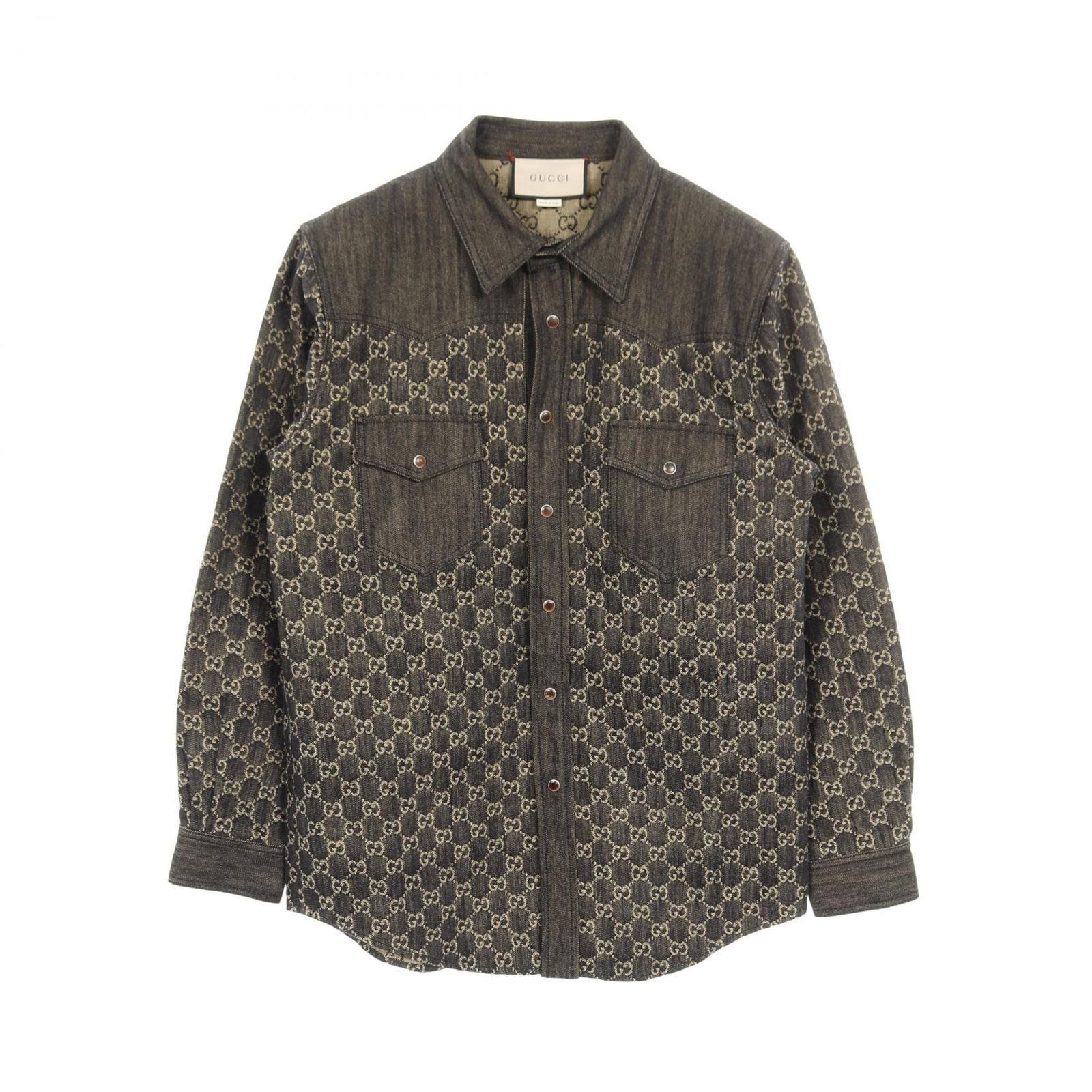 グッチ GUCCI デニムジャケット GGジャガード シャツ 669613 その他 