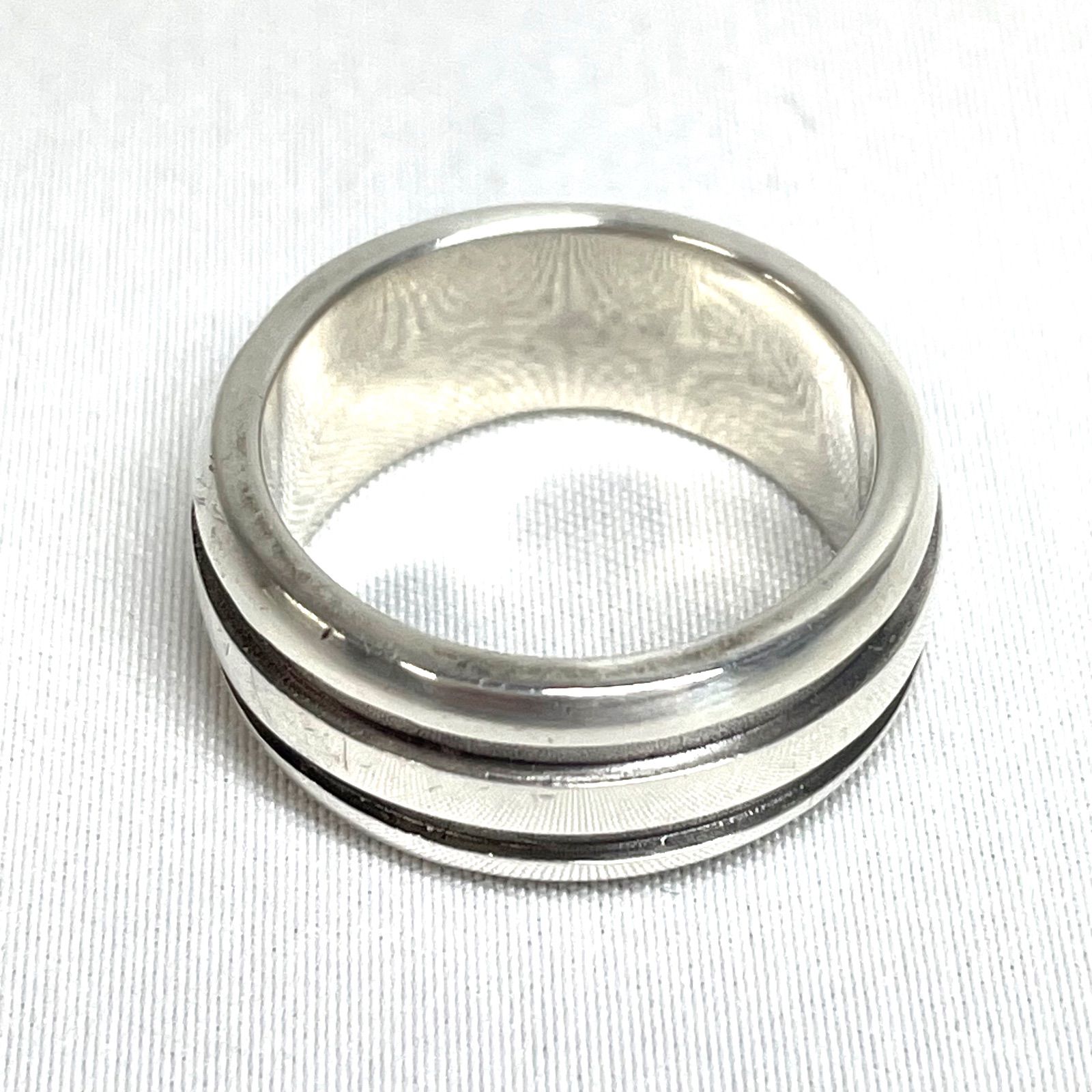 TIFFANY　ティファニー リング グルーブド 2ライン シルバー925 TIFFANY & Co.(ティファニー) グルーブド ダブルライン リング 指輪