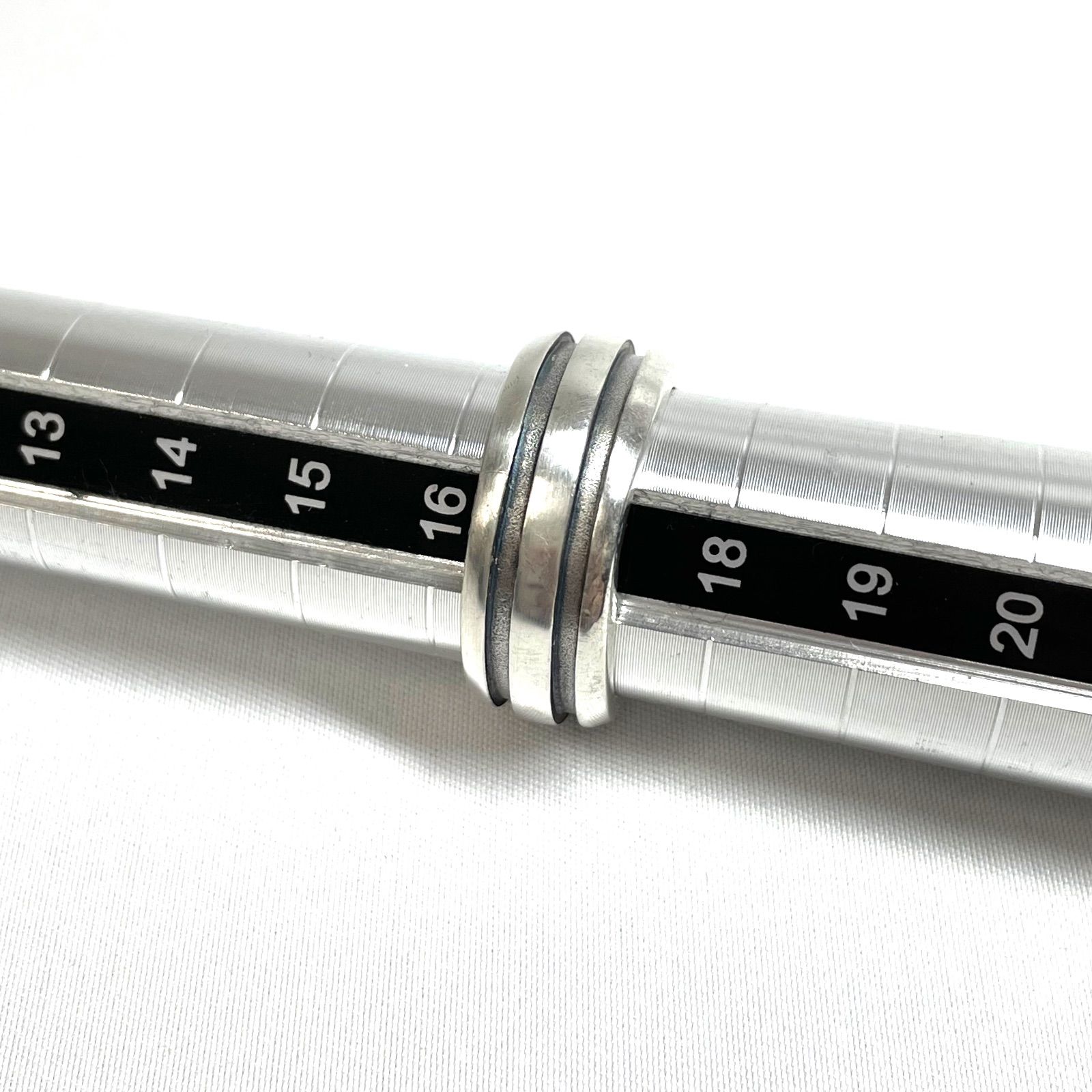 TIFFANY　ティファニー リング グルーブド 2ライン シルバー925 TIFFANY & Co.(ティファニー) グルーブド ダブルライン リング 指輪