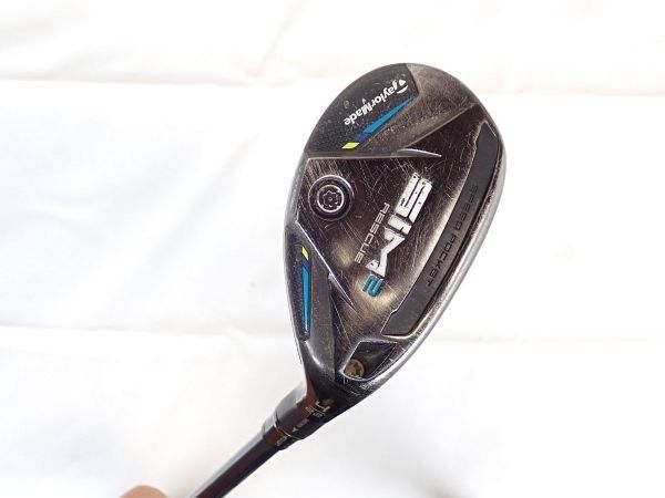【美品】sim2 U4 ユーティリティ 22° SシャフトTM70 テーラーメイド SIM2 ユーティリティ TENSEI SILVER TM70 U4 22度 S