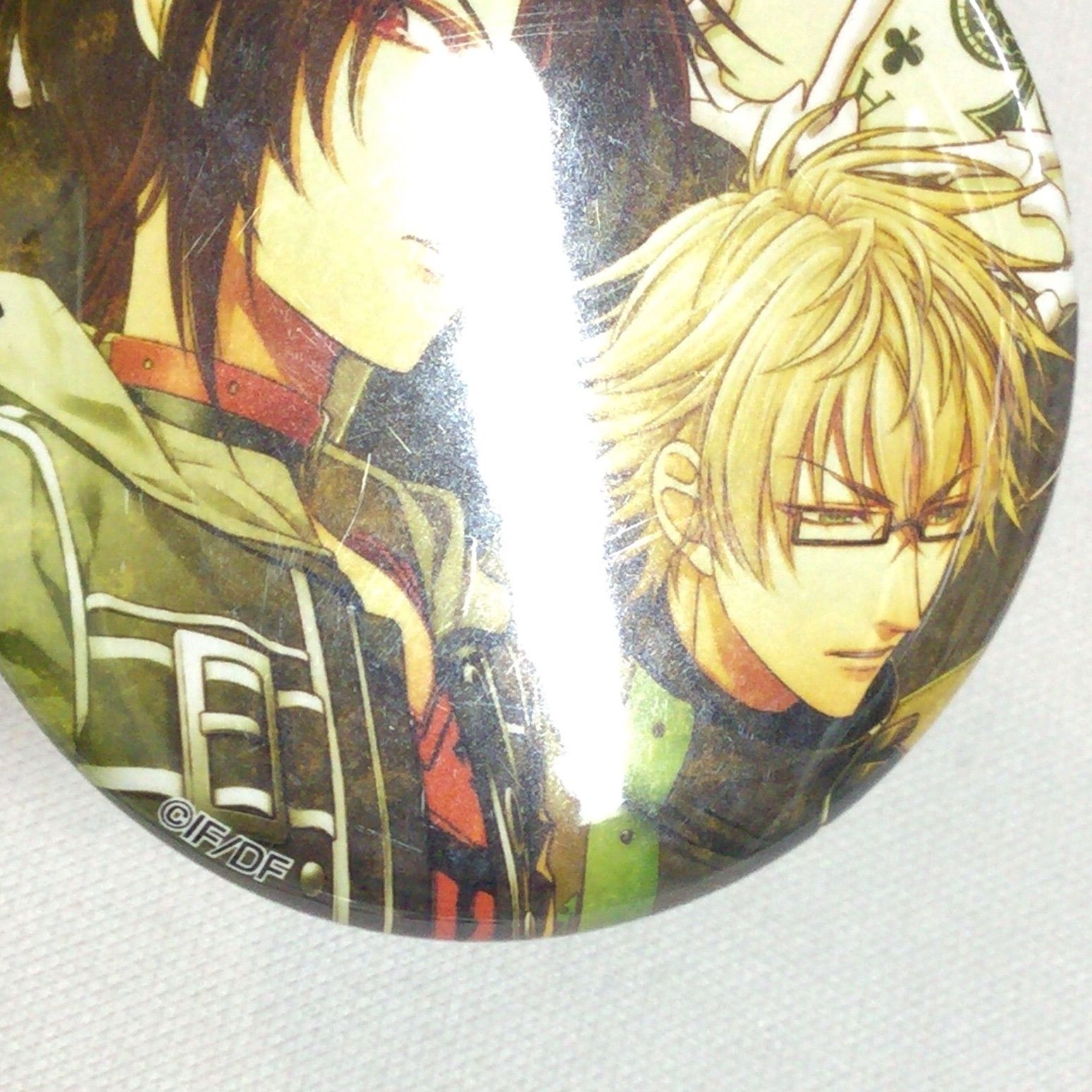 【本日限定価格】AMNESIA　スクエア缶バッジ　シン　トーマ AMNESIA World キャラクターCD シン＆トーマ AMNESIA World アムネシア