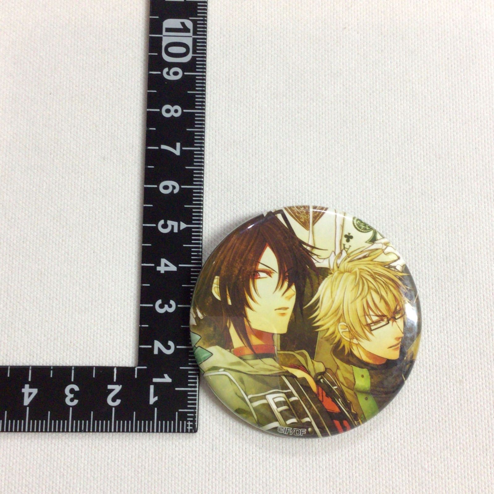 【本日限定価格】AMNESIA　スクエア缶バッジ　シン　トーマ AMNESIA World キャラクターCD シン＆トーマ AMNESIA World アムネシア