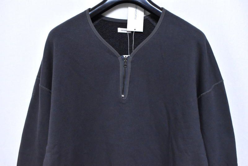 定価3万8500円】新品 nanamica リバーシブル ハーフジップ スウェット