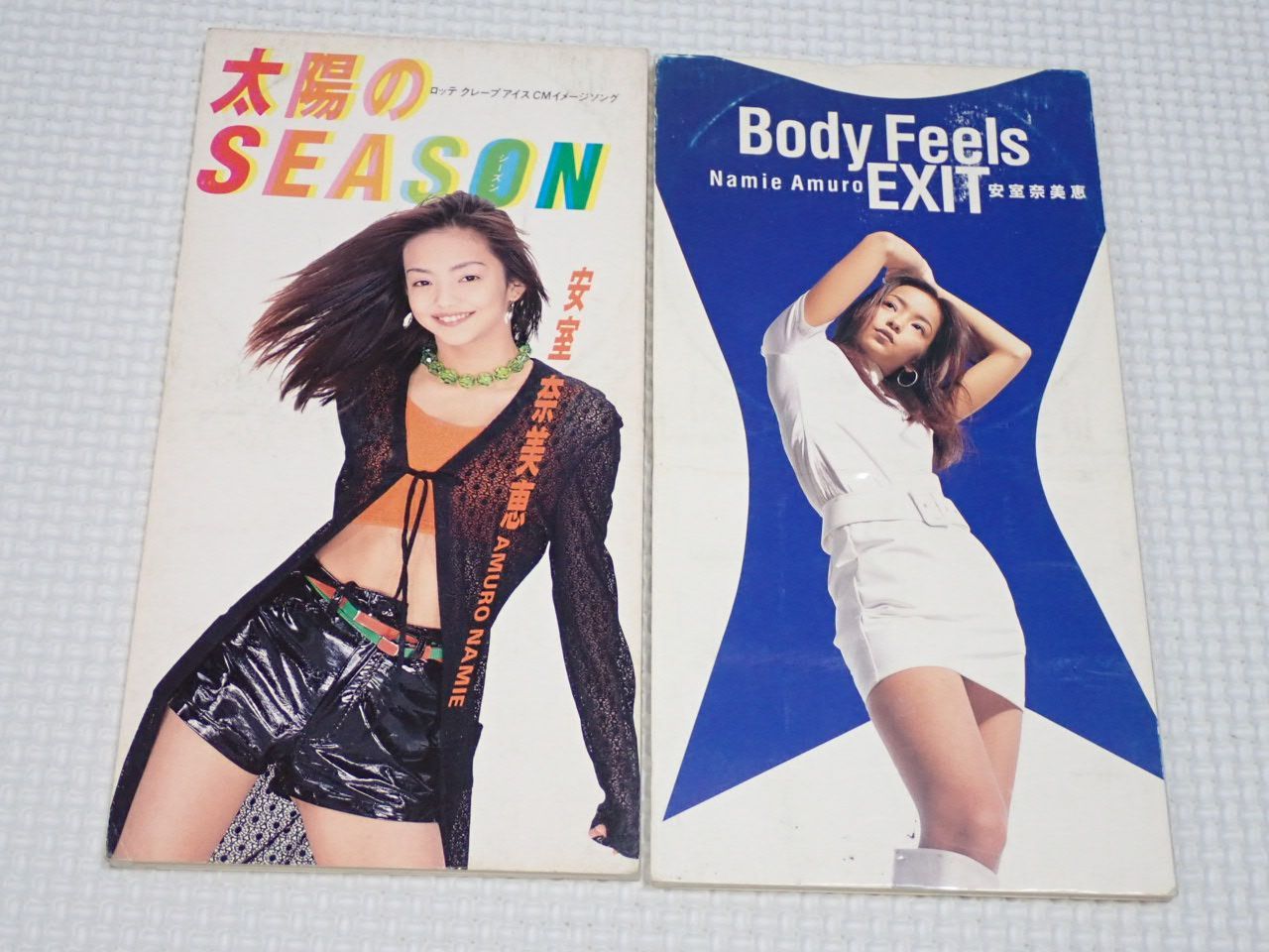 安室奈美恵 直筆サイン入り8cmCD「太陽のSEASON」 安室奈美恵 直筆