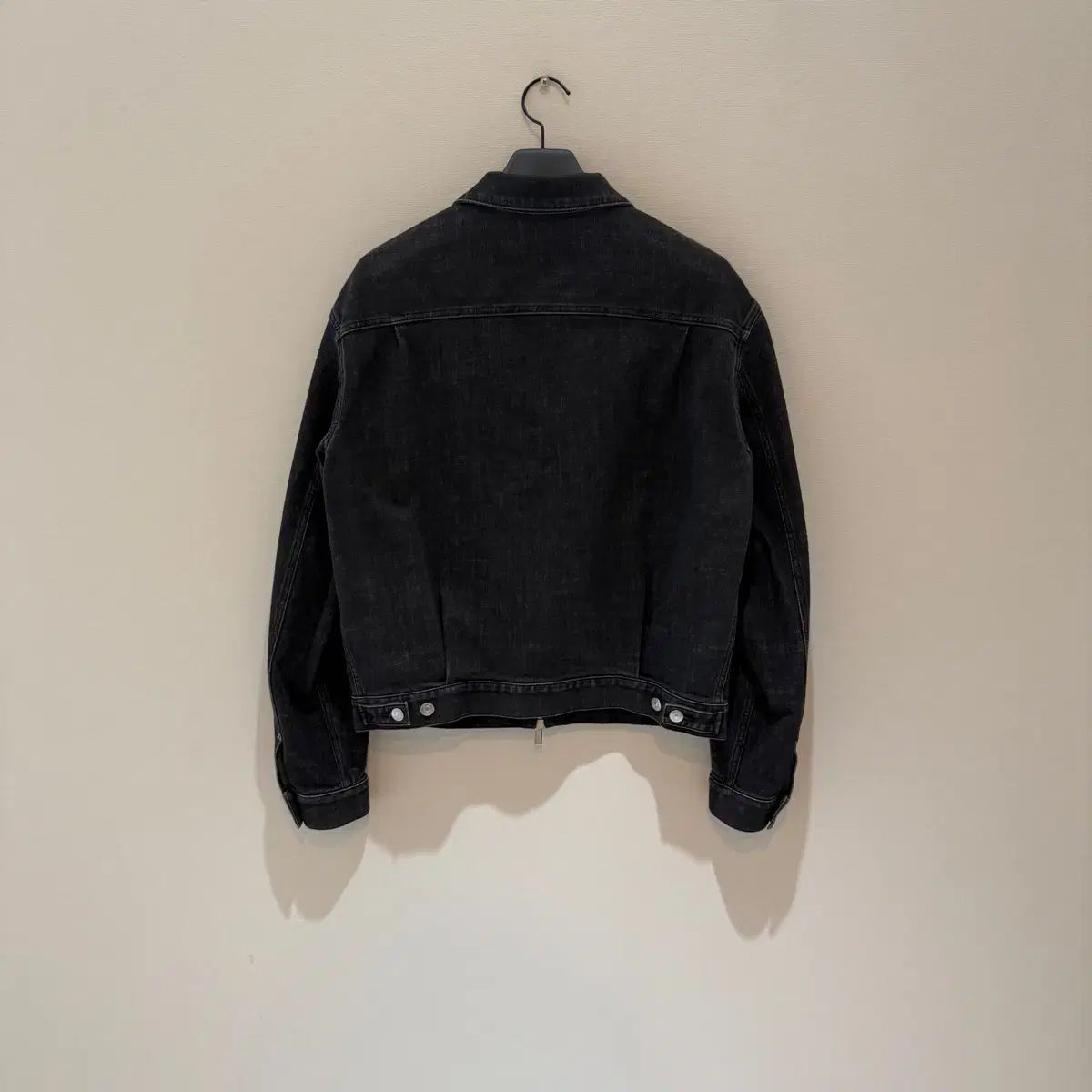 DIOR(ディオール) オブリーク ブラックデニムジャケット ディオール オブリーク コットン×ポリエステル デニムジャケット 44