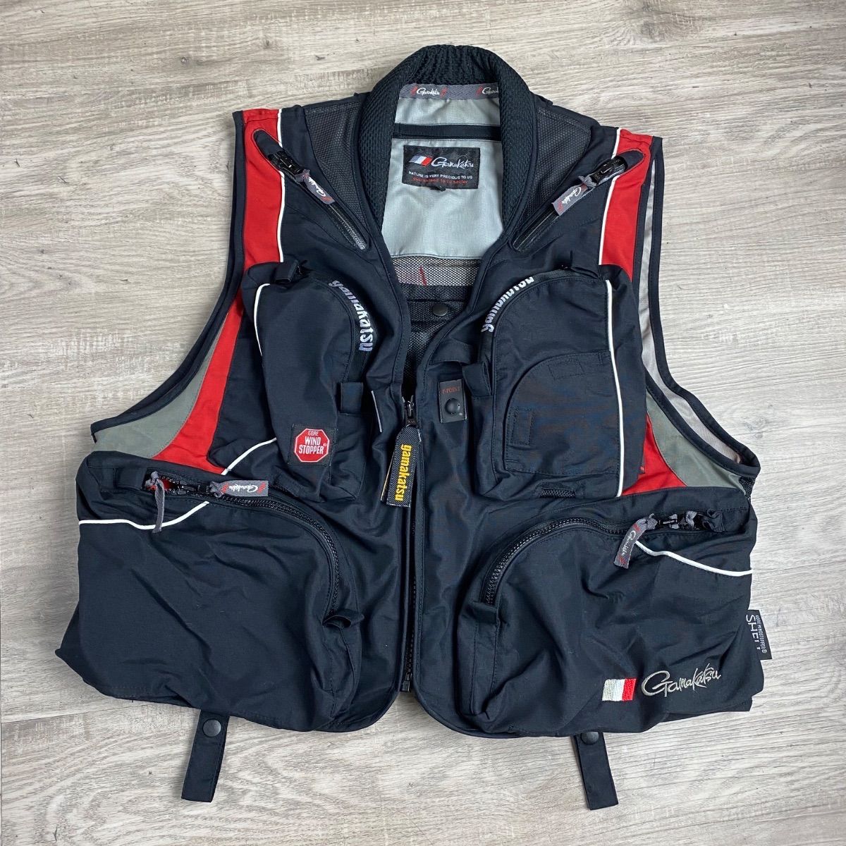 がまかつ　Gamakatsu 　フローティングベスト　Lサイズ がまかつ フローティグベスト L ガマカツフローティングベスト