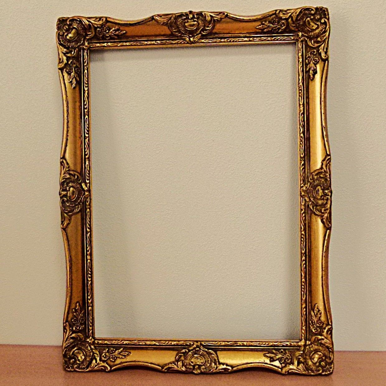 TK]アンティーク調 ゴールド 賞状額縁 インテリア ガラス付き B4サイズ