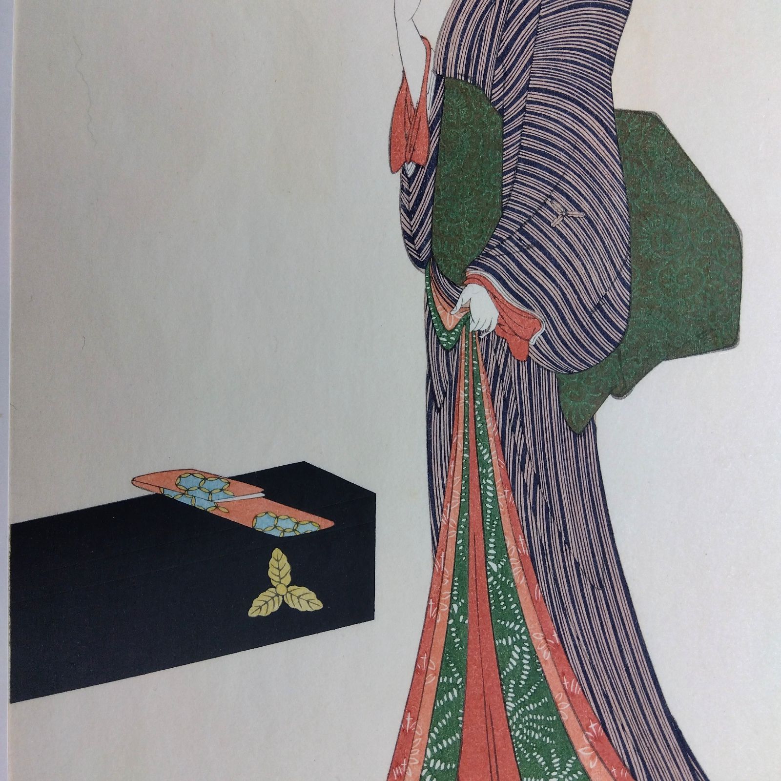 浮世絵 美人画 版画 日本画 和風 A666 - メルカリ