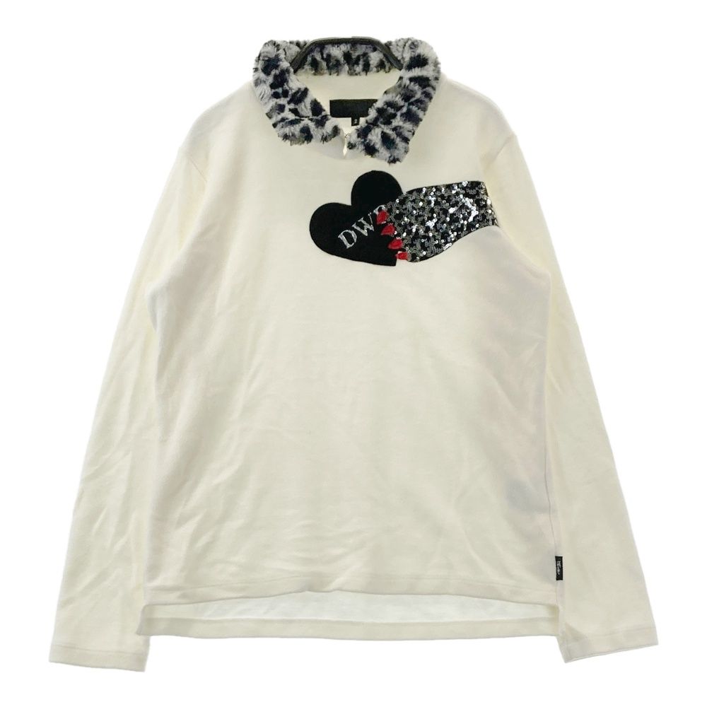 サイズ：2 DANCE WITH DRAGON ダンスウィズドラゴン ボア切替