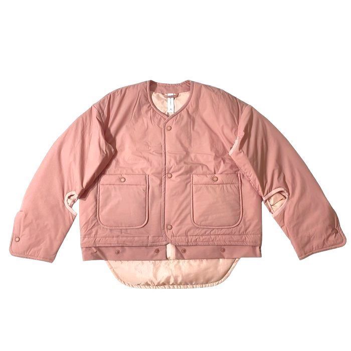 UJOH DANSKIN ウジョー ダンスキン 日本製 NO COLLAR QUILTING BLOUSON 