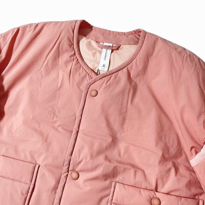 UJOH DANSKIN ウジョー ダンスキン 日本製 NO COLLAR QUILTING BLOUSON