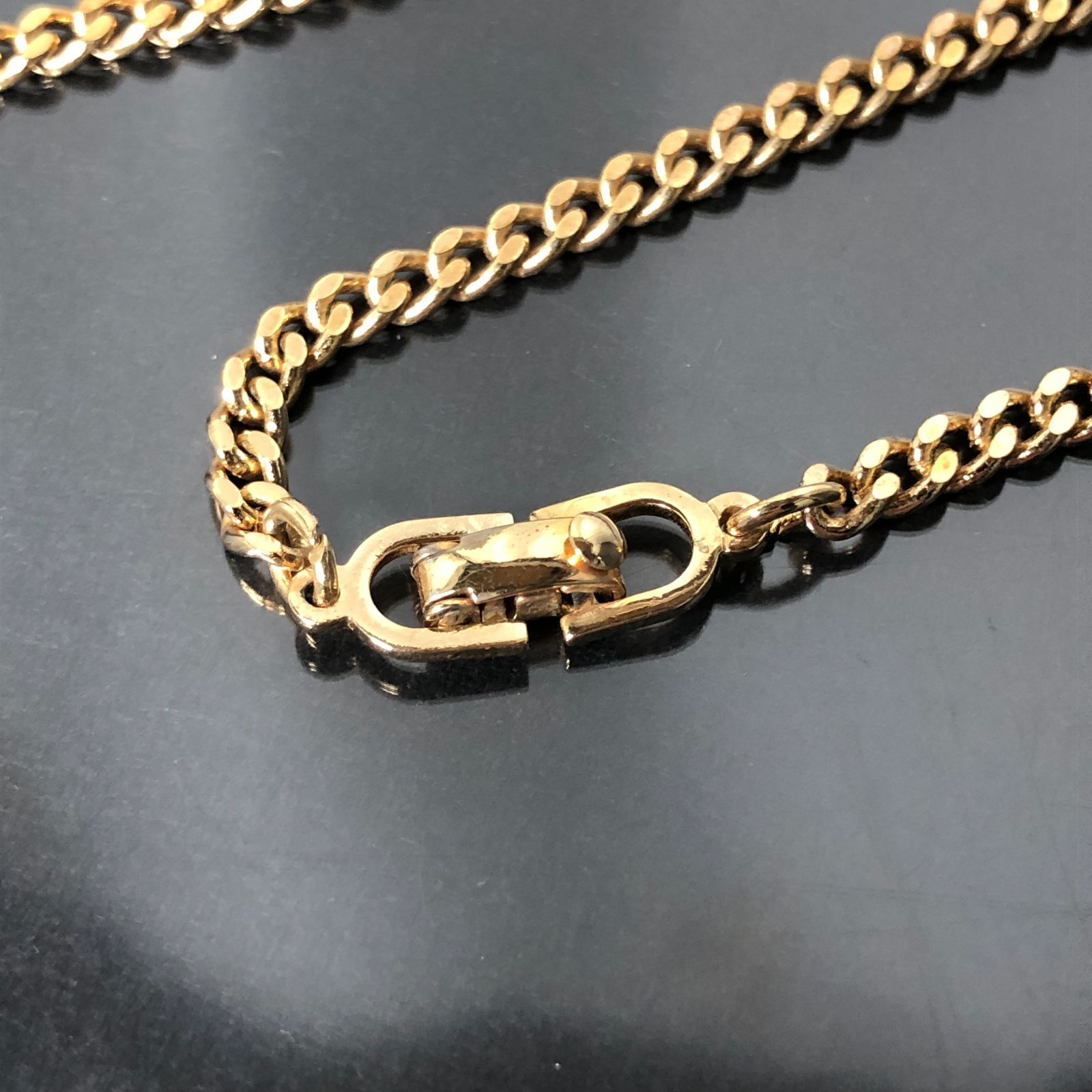 Christian Dior クリスチャンディオール ロングネックレス CD 