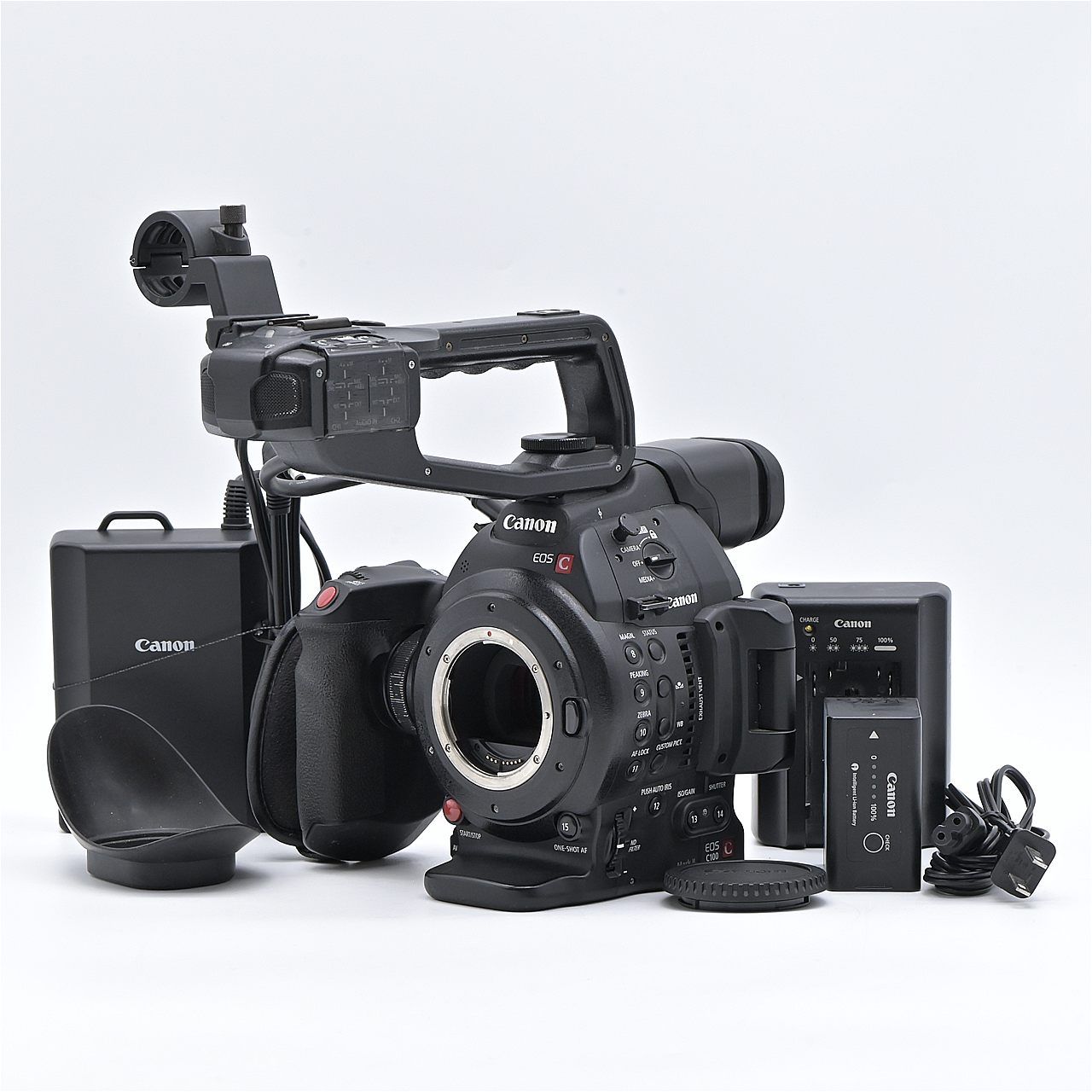 Canon キヤノン EOS C100 Mark II ボディ ビデオカメラ【中古】 - メルカリ