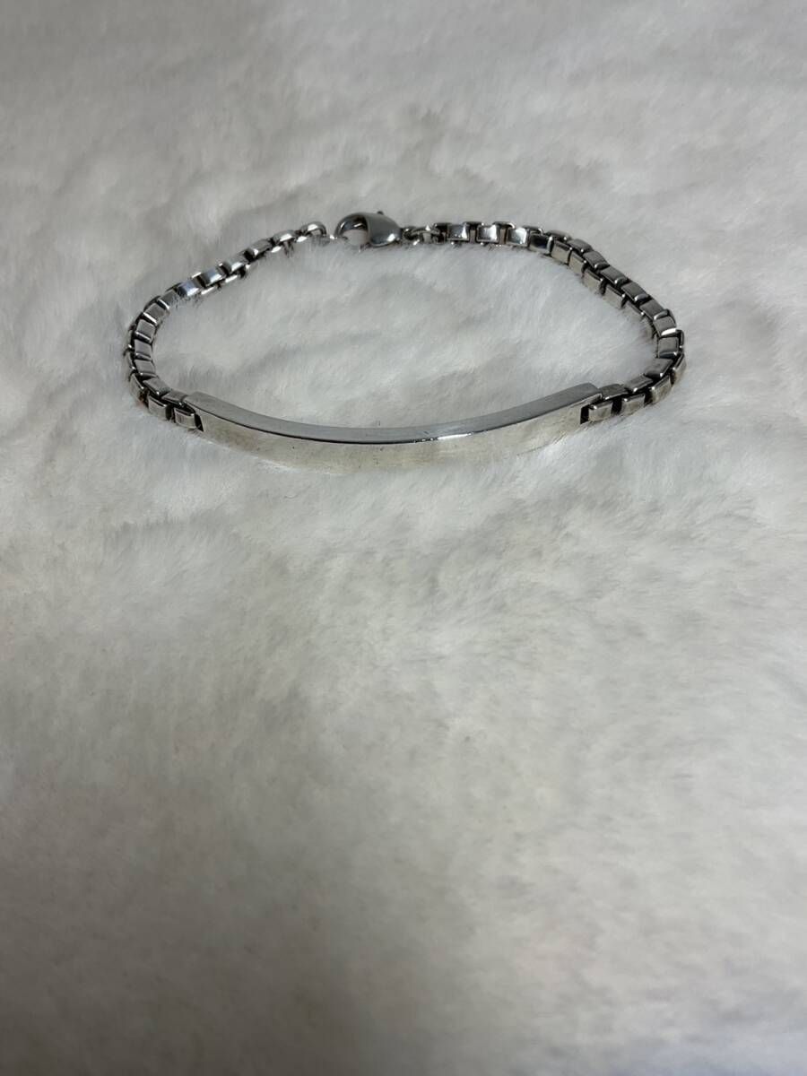 美品正規品 TIFFANY&Co ティファニー ベネチアン ブレスレット 約18cm 