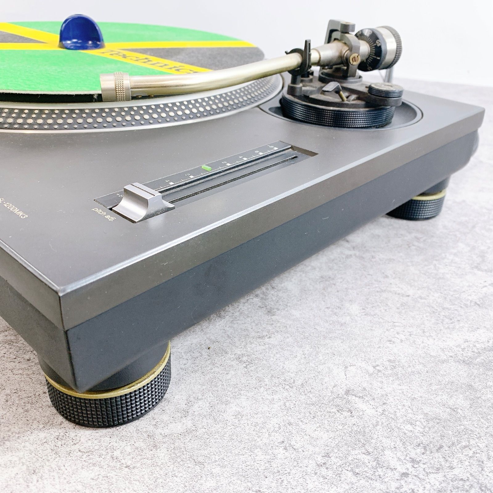 H-353 Technics テクニクス ターンテーブル SL-1200MK3 ブラック 動作