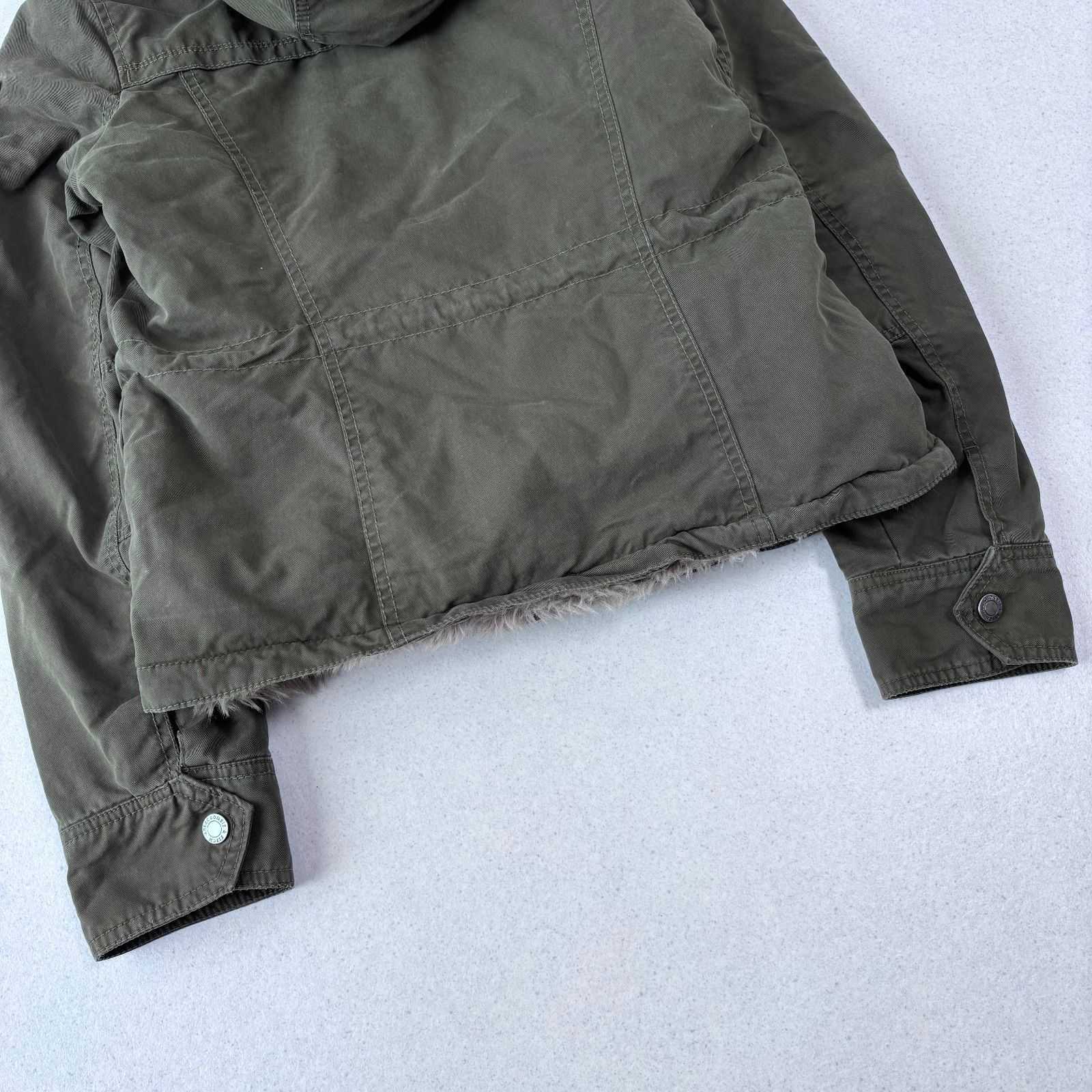 Abercrombie & Fitch flight jacket khaki M アバクロンビー＆フィッチ 