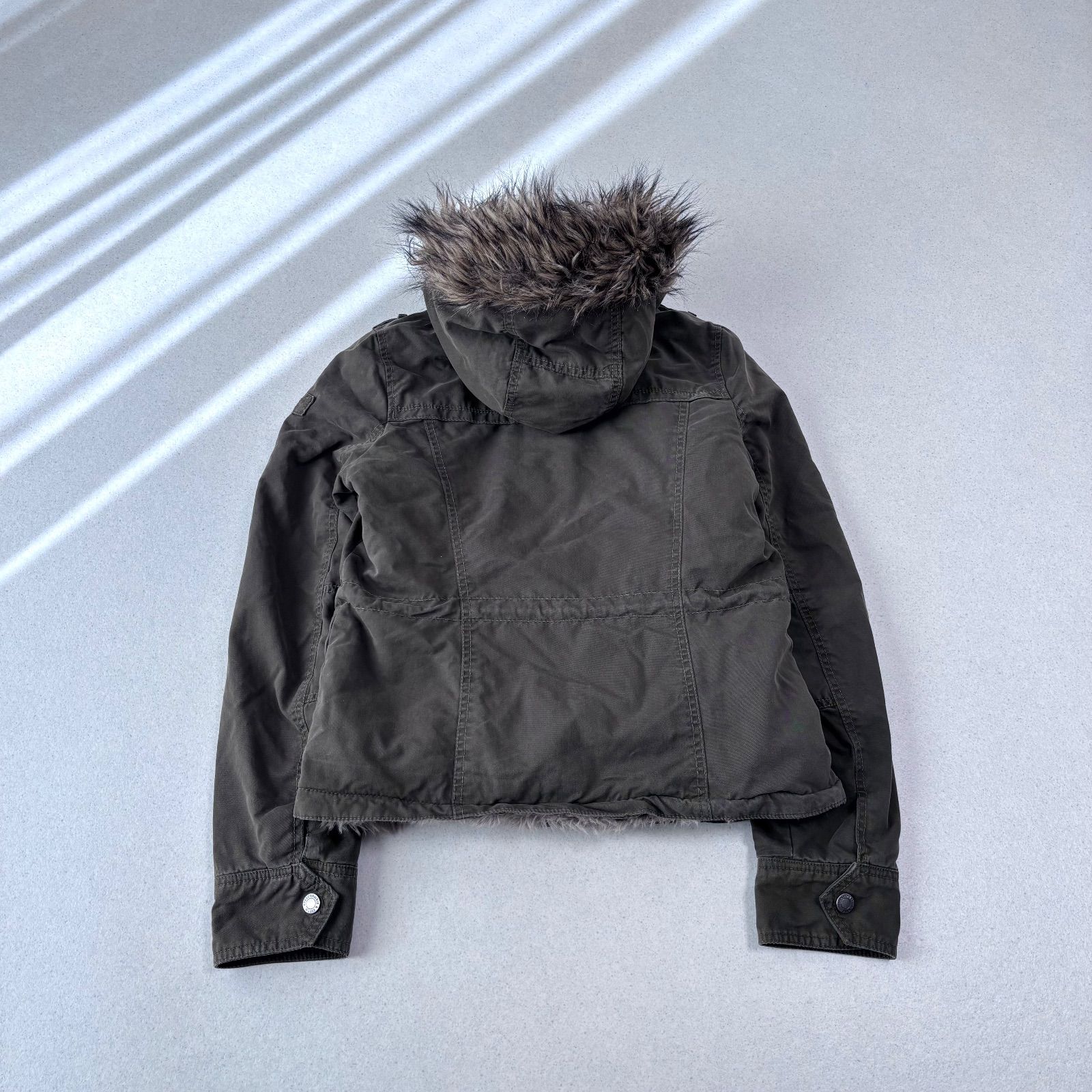 Abercrombie & Fitch flight jacket khaki M アバクロンビー＆フィッチ 