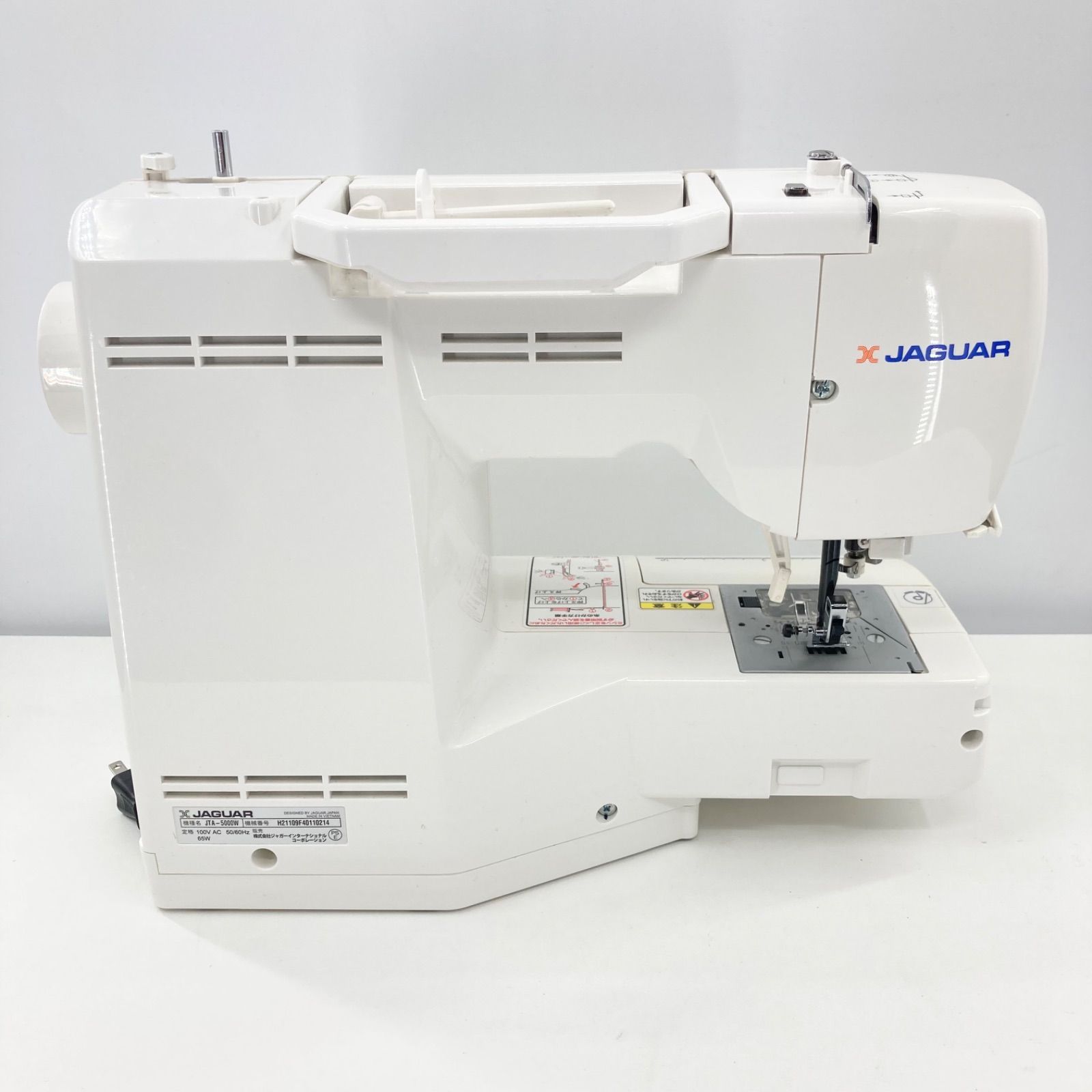 美品 JAGUAR ジャガー JTA-5000 コンピューターミシン 電動 家庭用