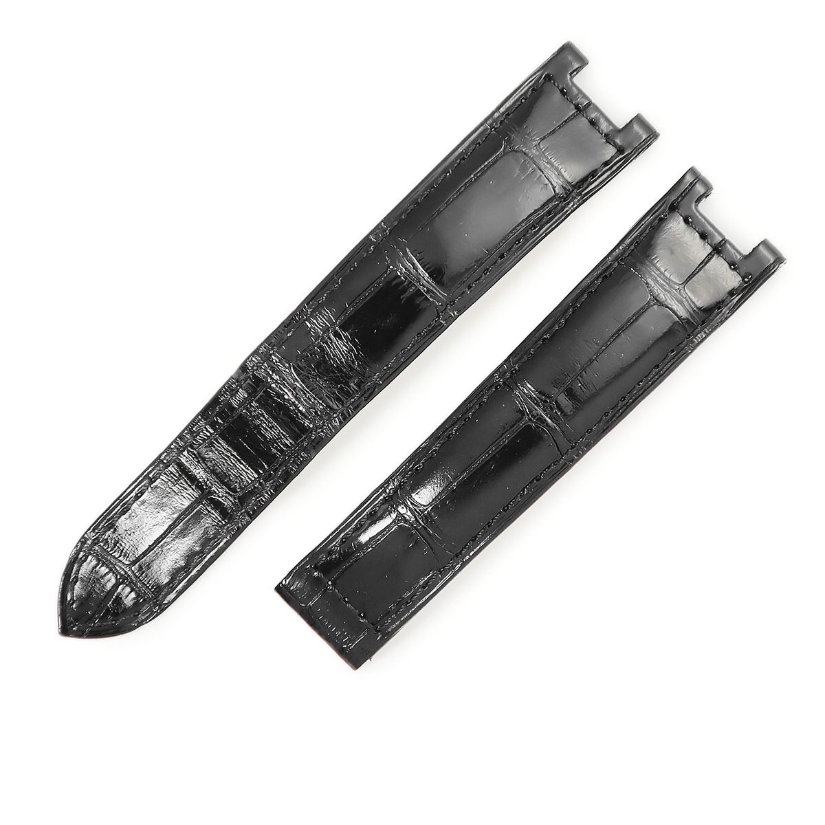 カルティエ Cartier 腕時計パーツ 純正 パシャ用 クロコバンド