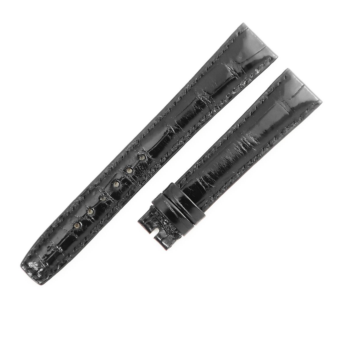 ヴァシュロンコンスタンタン　 黒 クロコベルト 純正 ヴァシュロン・コンスタンタン VACHERON CONSTANTIN 腕時計パーツ 純正